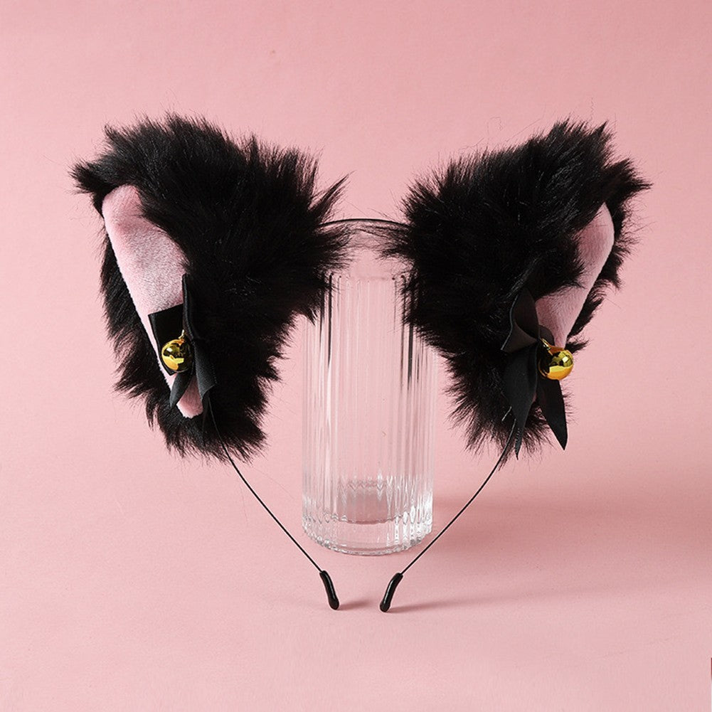 Plush Ear Headband Multicoloured Design
