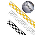 Car Stickers Checkered Stripes Decals Stickers Motorbike Decals