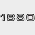 Ranger Boat Raised Emblem Decal Silver Black by Ranger