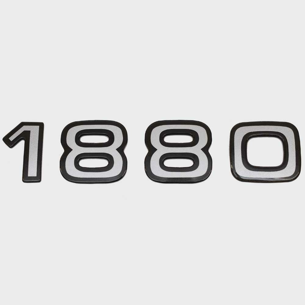 Ranger Boat Raised Emblem Decal Silver Black by Ranger