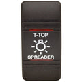 Carling Boat Rocker Switch Actuator | T-Top Spreader Black L