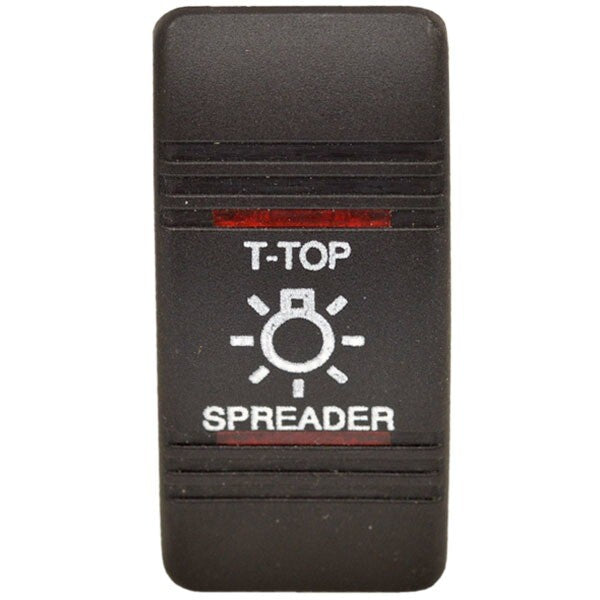 Carling Boat Rocker Switch Actuator | T-Top Spreader Black L