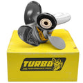 Turbo Ultima 4 Boat Propeller O142517L4 | Evinrude LH 14 1/4 X 17P SS by Turbo