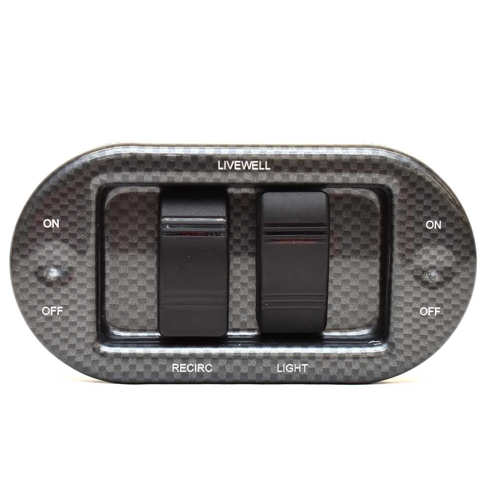 Livewell Switch Panel Lund 2115562 Gray by Lund