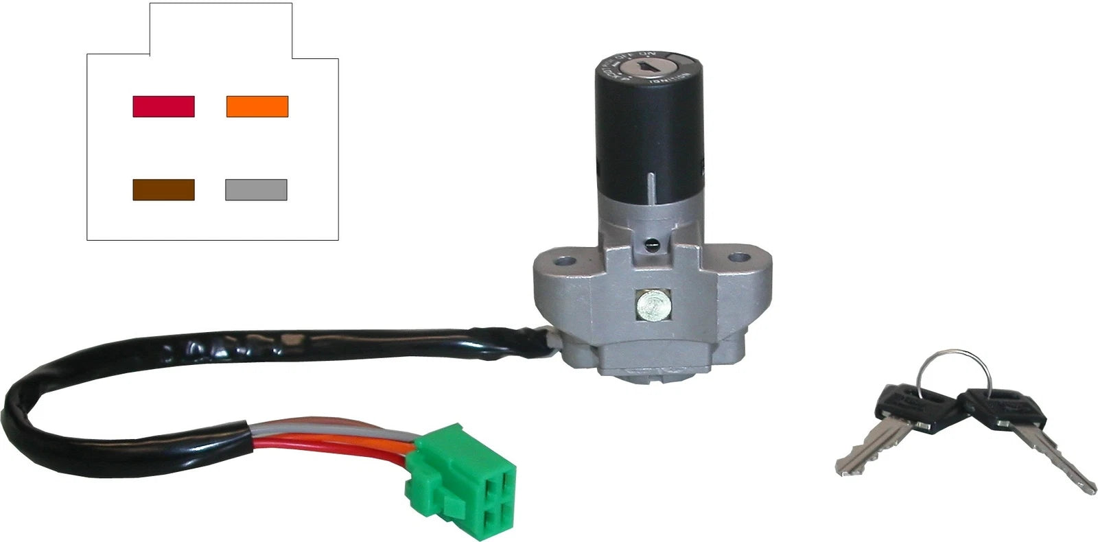 Ignition Switch For Suzuki Gsx 600 Ft (Gn72a) 1996