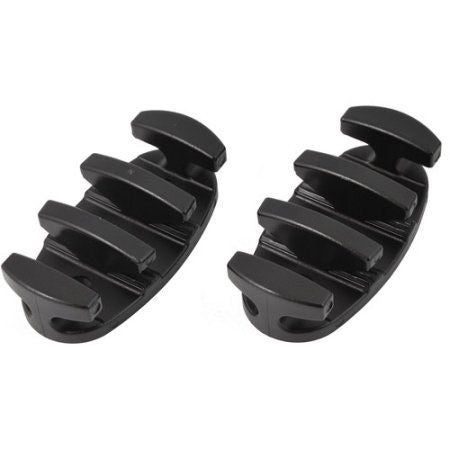 Attwood Boat Zig Zag Cleat Grippers Black 3 1/2 Inch by Attwood