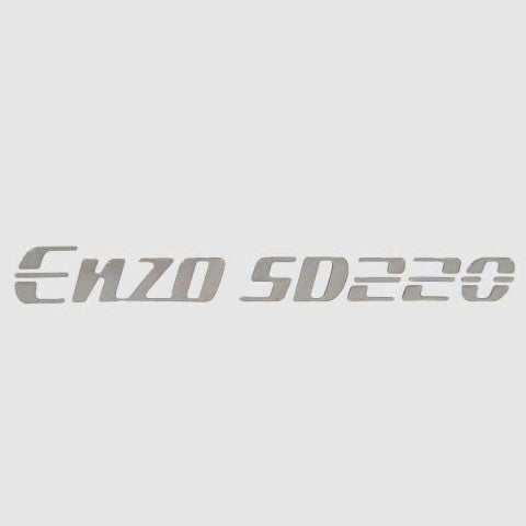 Ski Centurion Boat Raised Decal Silver Sticker by Ski Centurion