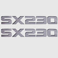 Yamaha Boat Decal Stickers F2a-u4125-60 | Sx 230 Silver 16 5/8 Inch