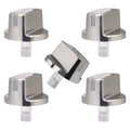 D-shaft Design Burner Stove Control Knob Replacement For Gas Cooktop