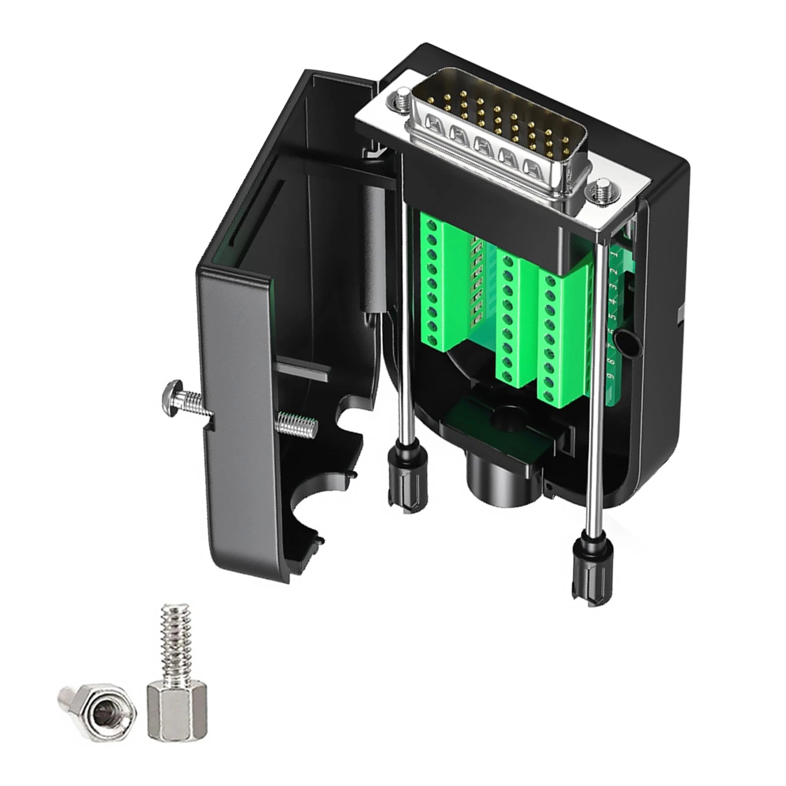 Db26 Male Adapter To Pcb Terminal Signals Module Board Connector 26pin