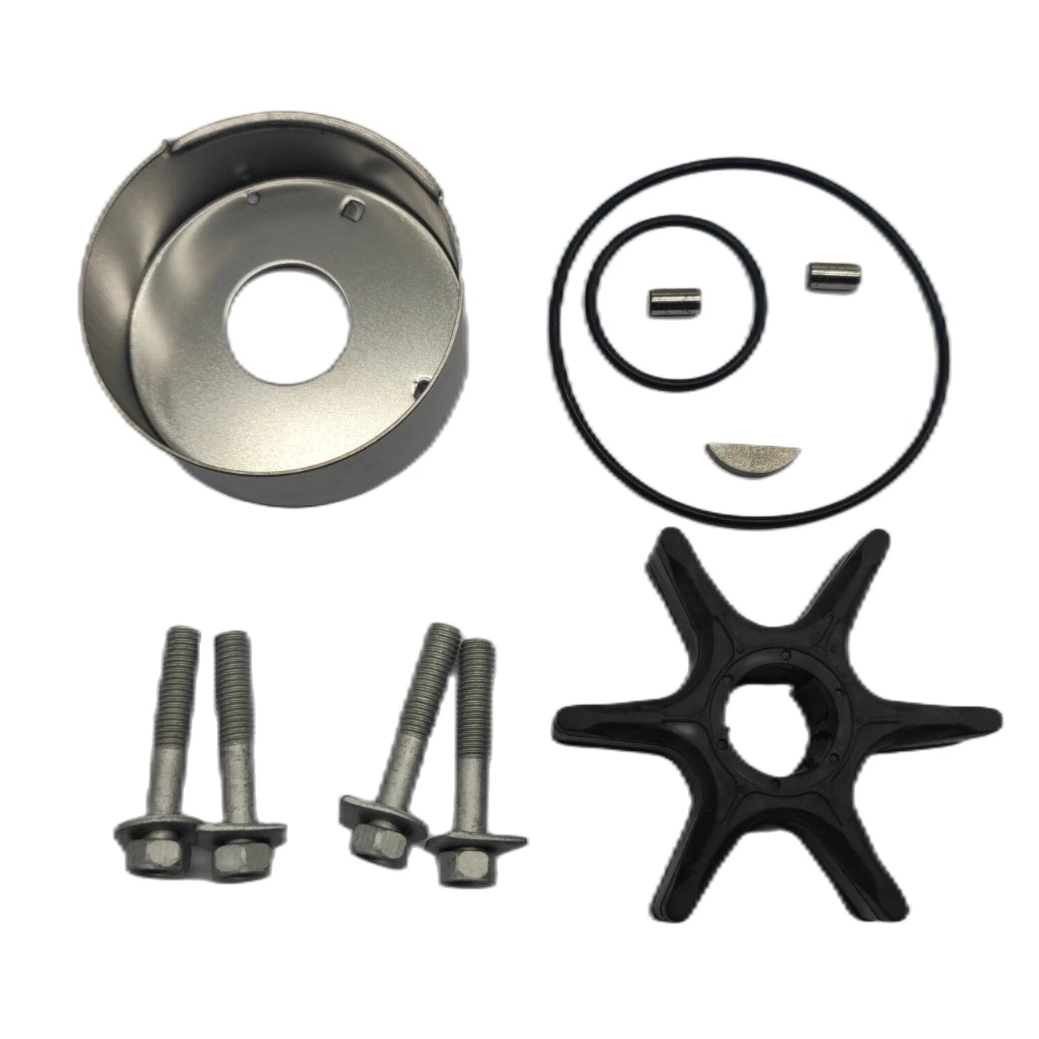 Water Pump Impeller Kit 6cb-w0078-00 For Yamaha Vf 225 250 Hp 4