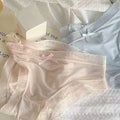 Autumn Ice Silk Cotton Underwear Triangle Pants