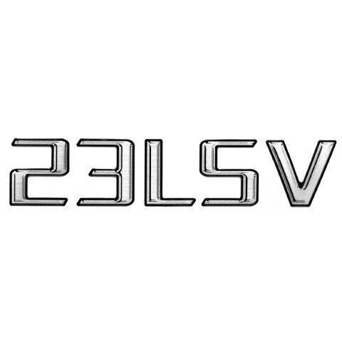Malibu Boat Raised Decal LSV Silver Black Gray by Malibu