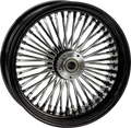 Harddrive Rr 48 Spk Black 18x3.5 In. V-twin Motorcycle Wheels Part