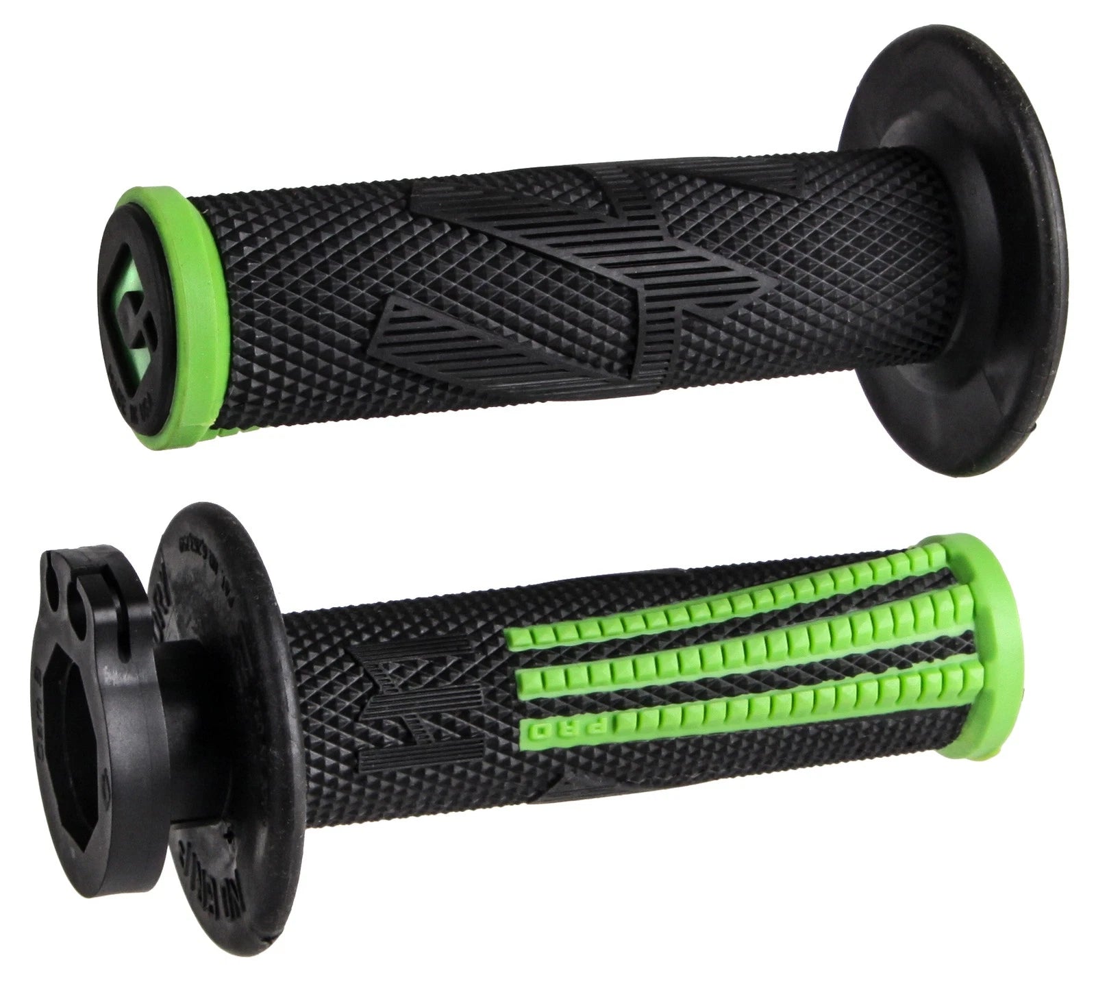 Odi Emig Pro V2 Lock-on Offroad Mx Grip Black/green 2010-2024
