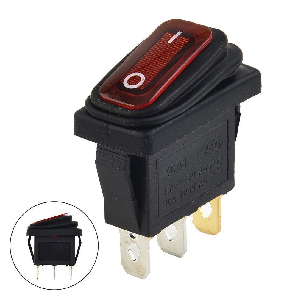 Switch Rocker Button Trim with LED