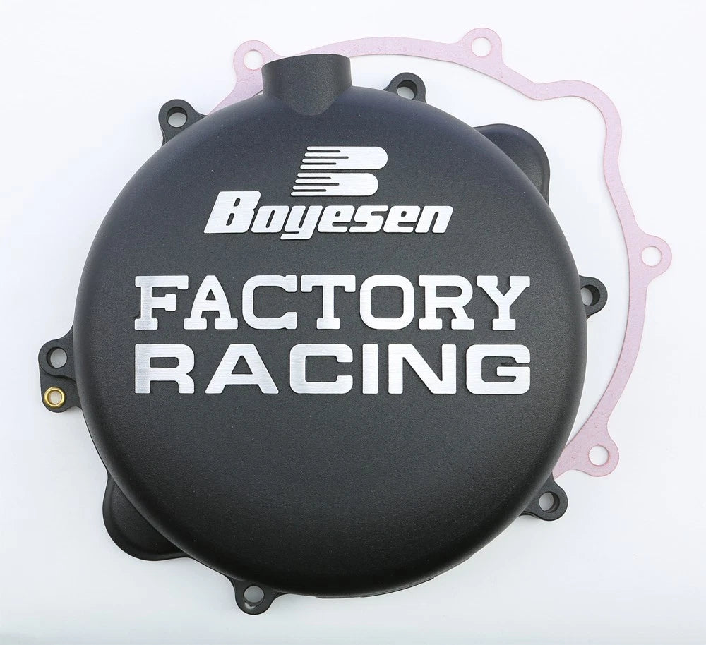 Boyesen Factory Racing Clutch Cover Black For Ktm 250 Sx & Xc