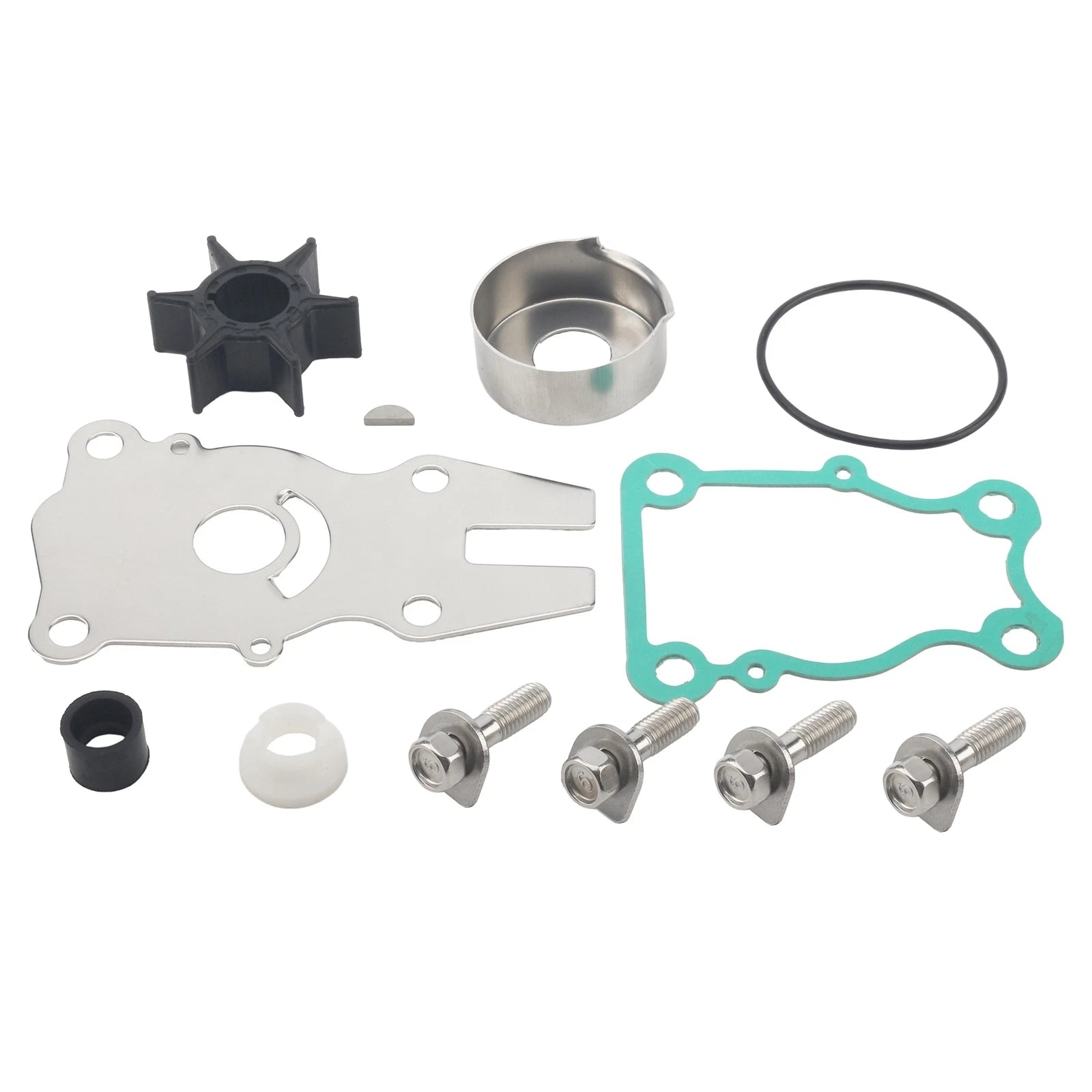 Water Pump Impeller Repair Kit Fits Yamaha Outboard 63d-w0078-0a