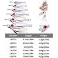 Holographic Spoon Jigs for Fishing