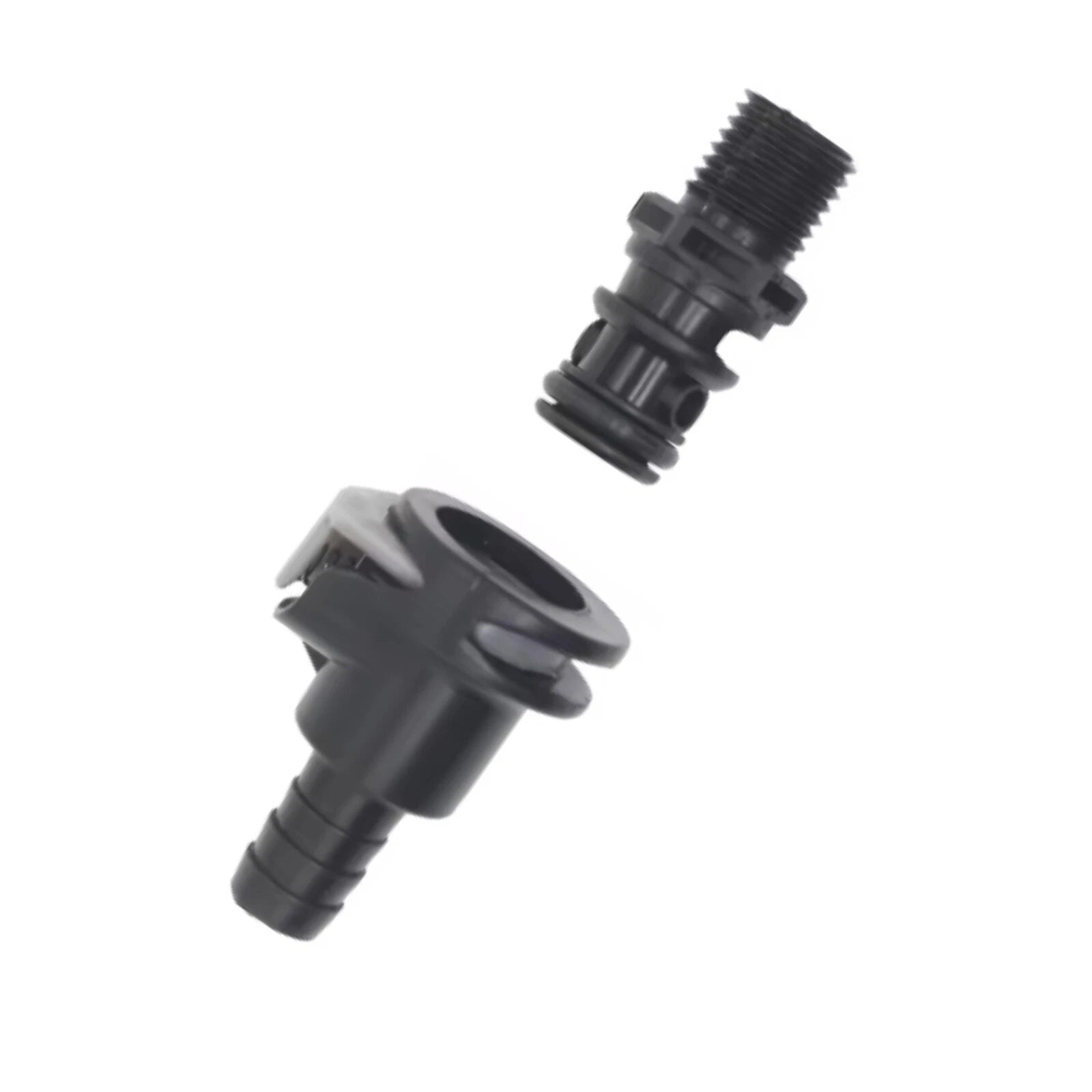 Attwood 8838us6 Universal Male & Female Sprayless Connector With