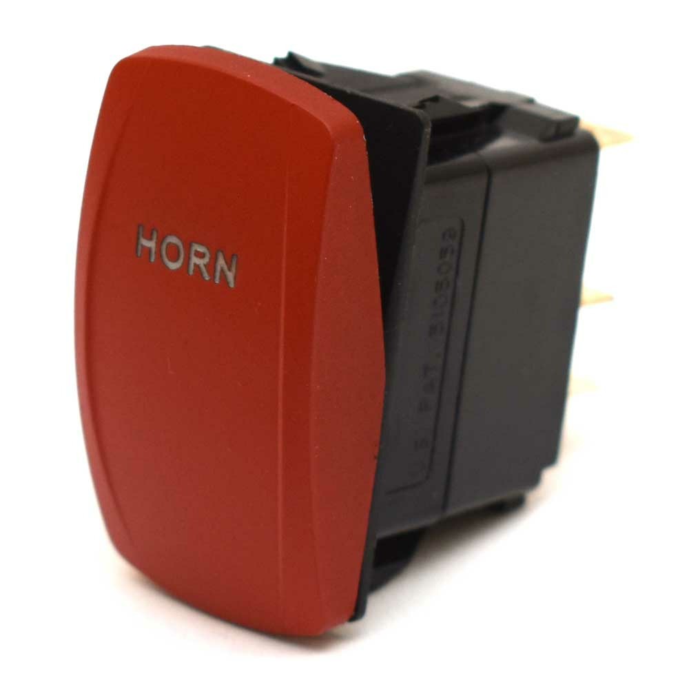 Rocker Switch Carling On/Off Contura V Horn Red