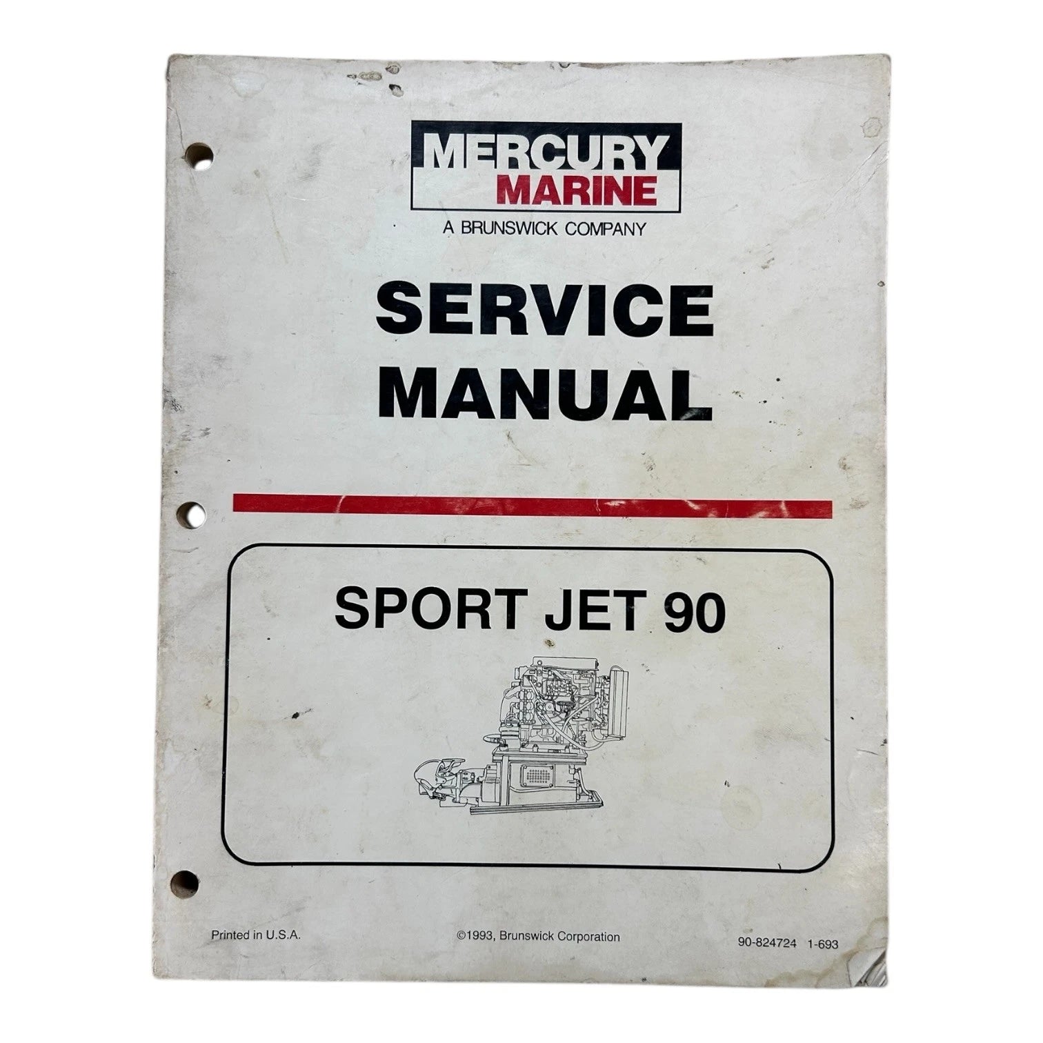 Mercury Marine 90-824724, Sport Jet 90 Service | Hook & Hull Co