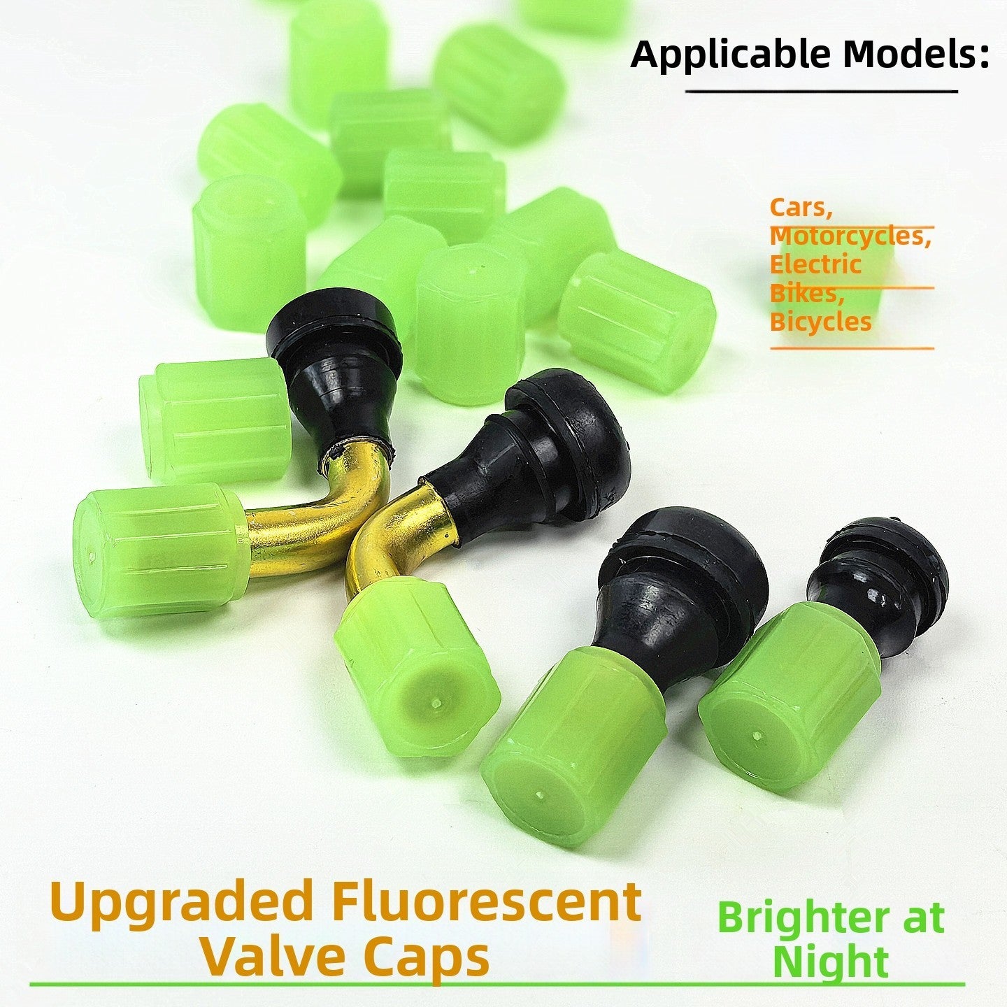Fluorescent Valve Covers for Motorcycles