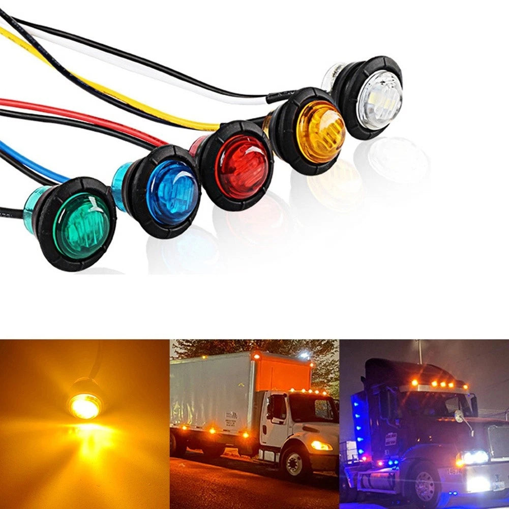 24V Led Truck Side Marker Lights For Vehicles Waterproof For Multi