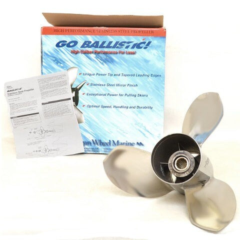 Ballistic Boat Propeller Michigan Wheel 345165 LH by Michigan Wheel