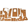 Aviara Boat Non Skid Cockpit Mats Mocha Brown by Aviara