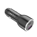 2 Port 45W Fast Charging Car Charger Pd3.0 Usb Type-c Cigarette