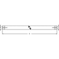 Tie Rod Tube Fits 455 550 555 555a 555b 655 655a E6nn3282aa