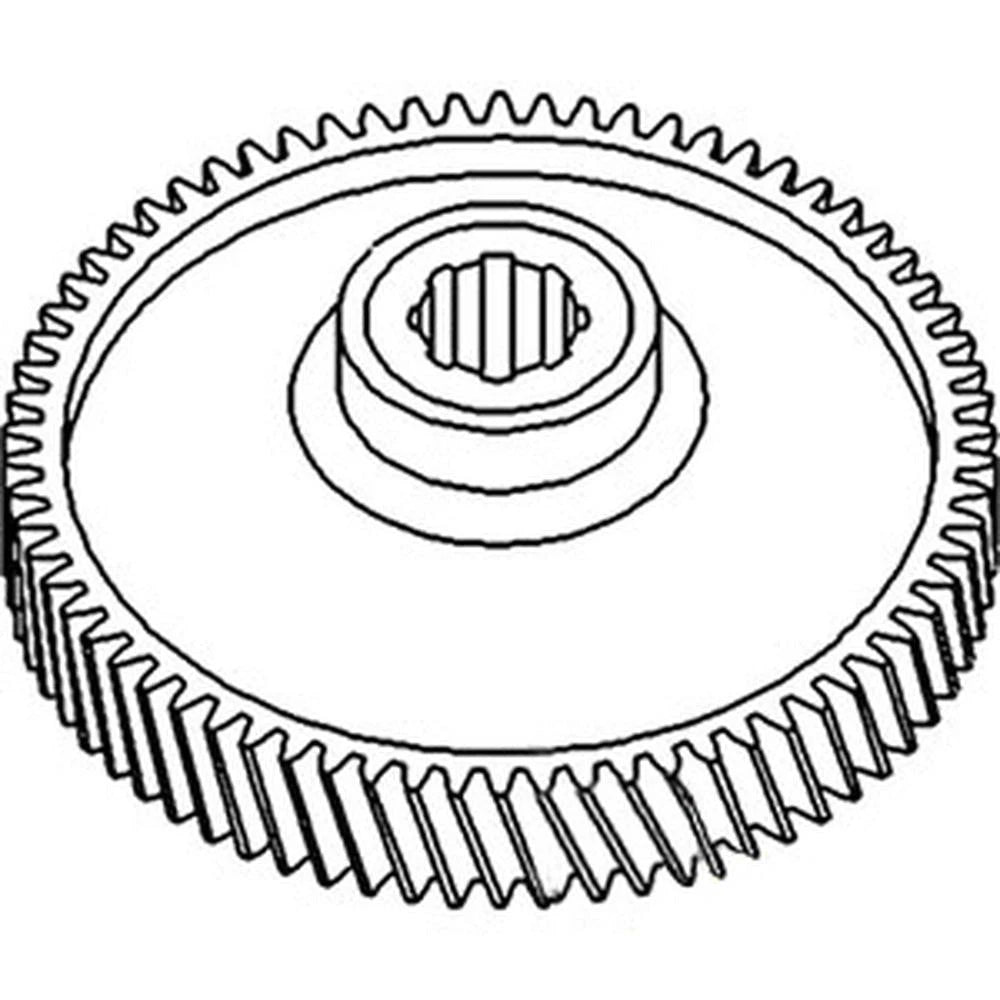 S.65963 Gear, Ipto, E0nna726ba Fits Case Ih