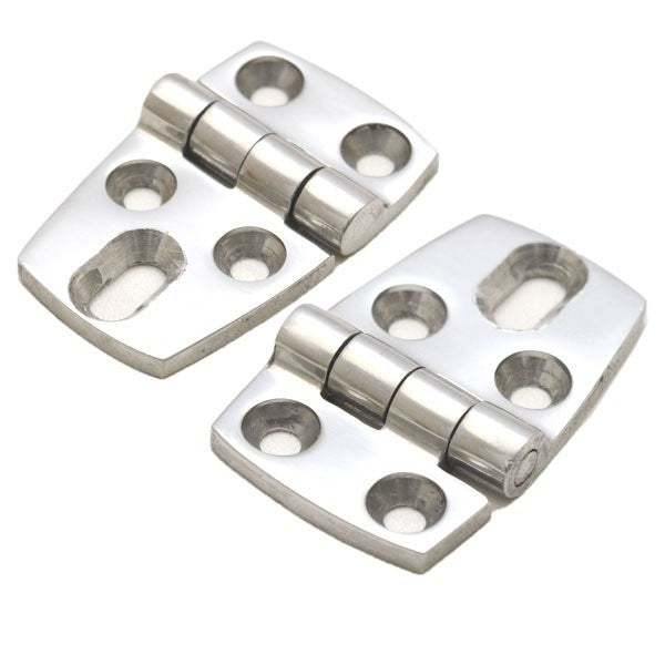 Doral Boat Door Hatch Hinge | 2 1/4 x 1 1/4 Inch 8 Gauge Stainless Pai