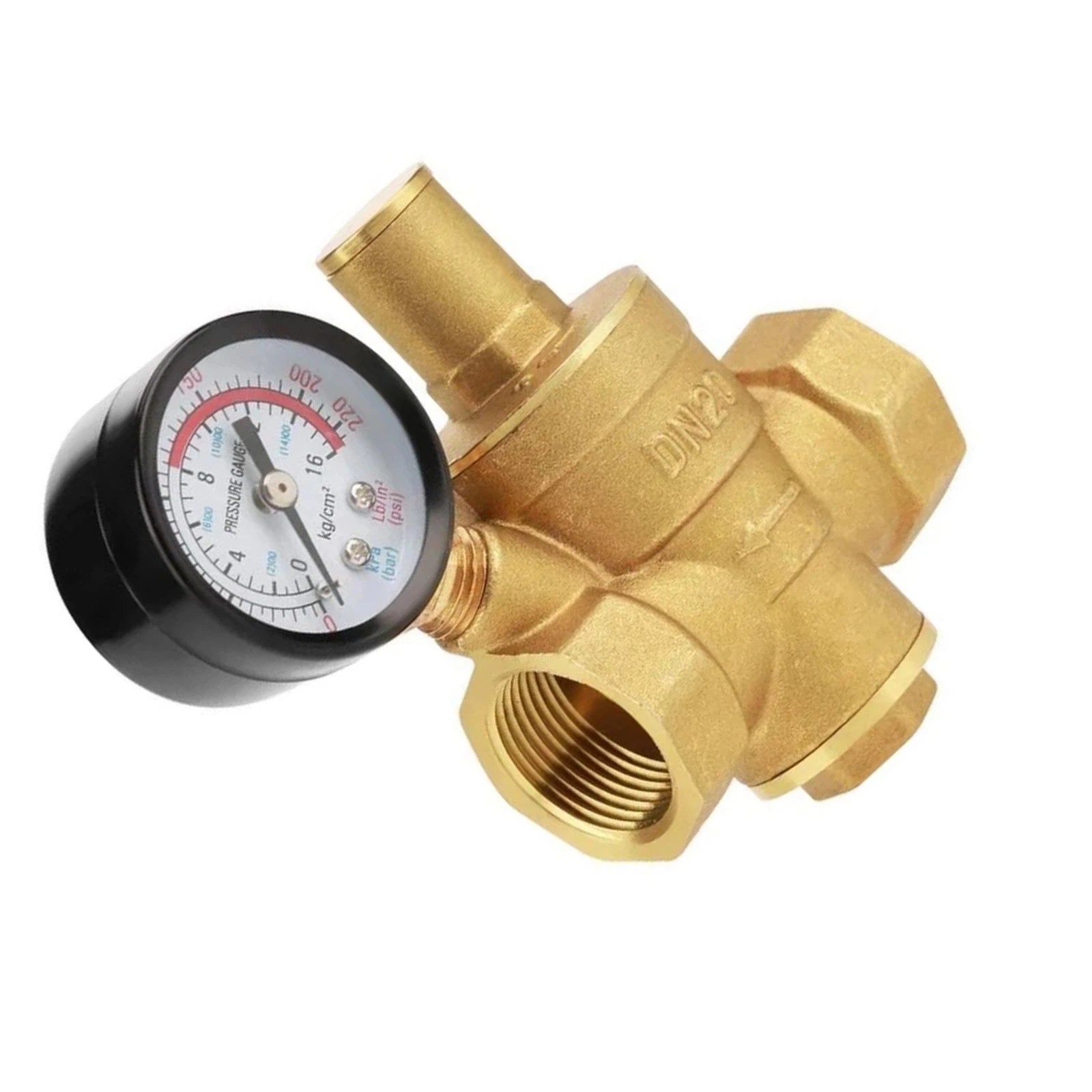 3/4" Male Thread Brass Potable Water Pressure Balancer Regulator With