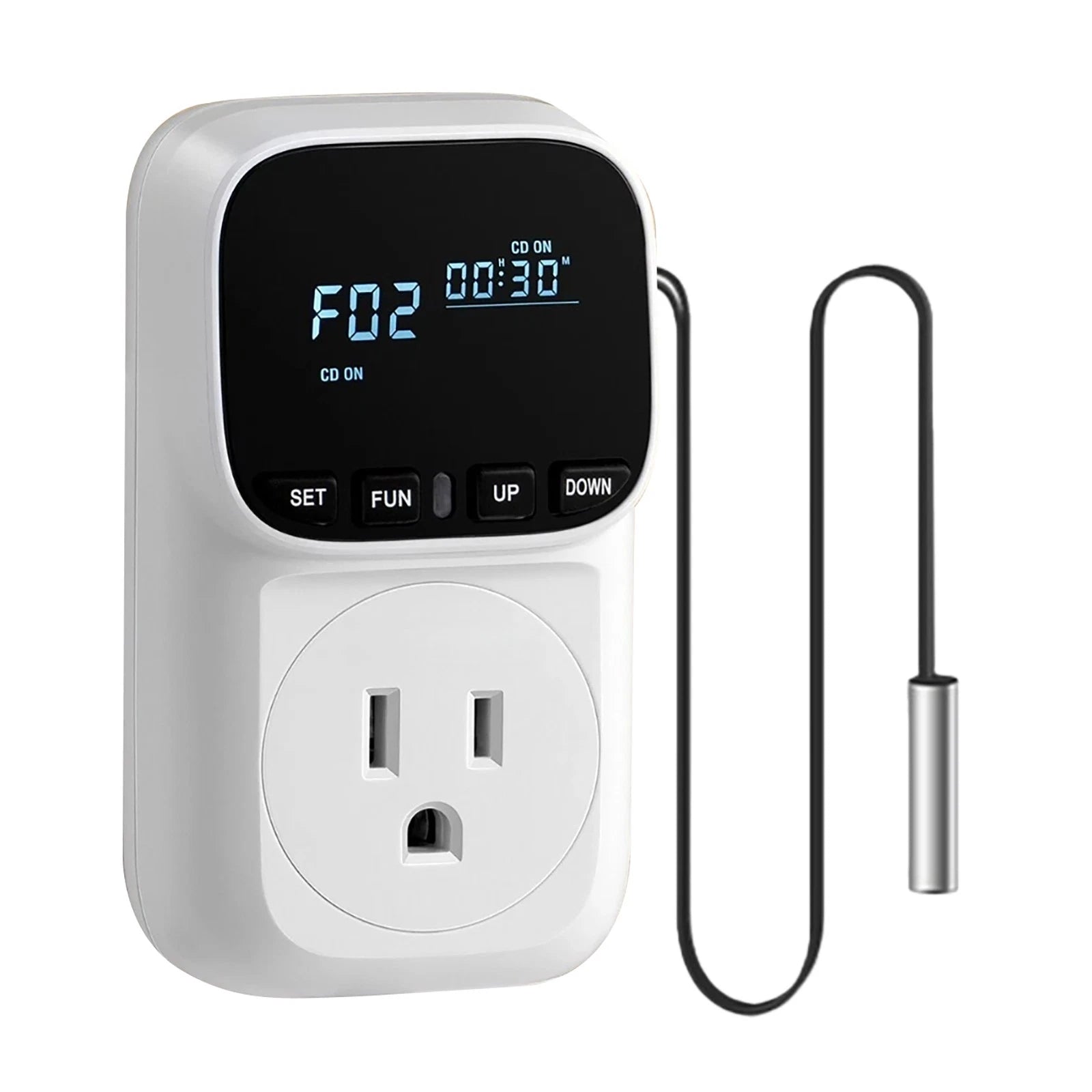 Digital Thermostat Controller Plug For Use With
