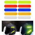Waterproof Reflective Stickers Strip 10pcs Selfadhesive Tape For