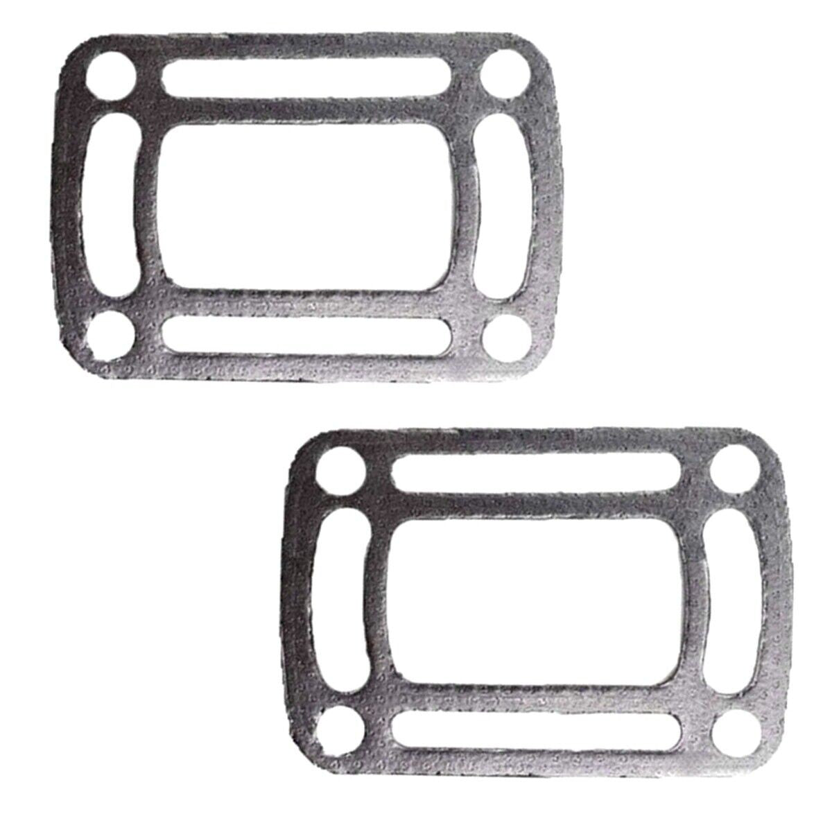 3850496 Exhaust Manifold Elbow Riser Gasket Volvo Penta OMC 4.3 5.0 5.7 L 2PcsOp