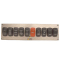 Rocker Switch Panel Striper Gray 12 1/2 x 3 1/2 Inch by Striper