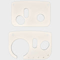 Cup and Tool Holder Tracker Off White Set by Tracker