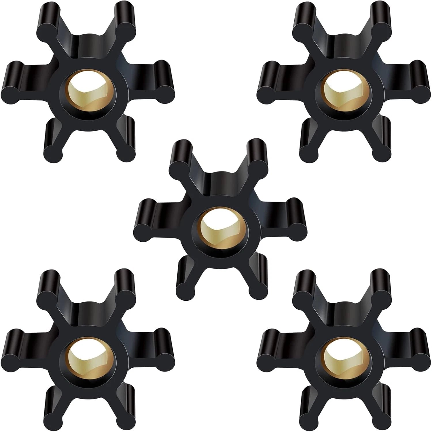 Impeller Fits Wayne Pumps Pc1 & Pc2 Replaces 66059-wyn1 5-pack