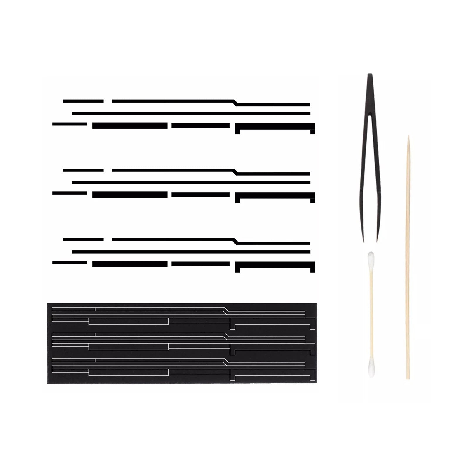 Nikon Fe Fm Light Seal Replacement 3 Pre-cut Foam Sets Synthetic