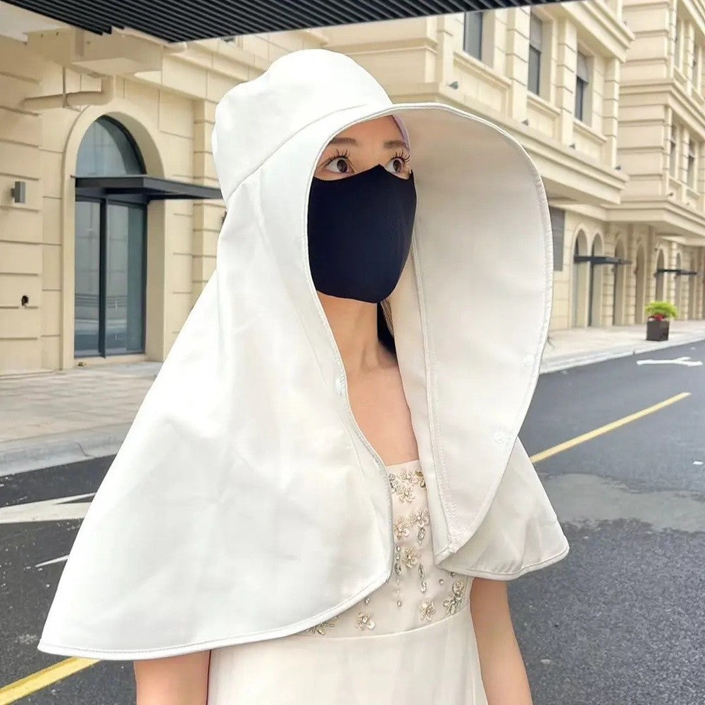 UPF50+ Sun Hat with Neck Cape