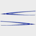 Glastron Boat Decal Stickers MX06 Blue Black by Glastron