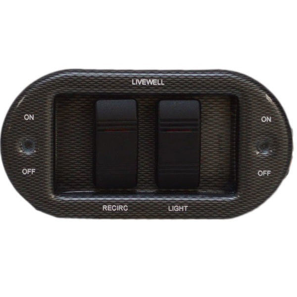 Livewell Switch Panel Lund 2080377 Fish Hawk by Lund