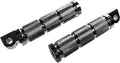 Harddrive Rider Footpegs Retro Chrome 1986-2017 V-twin Floorboards