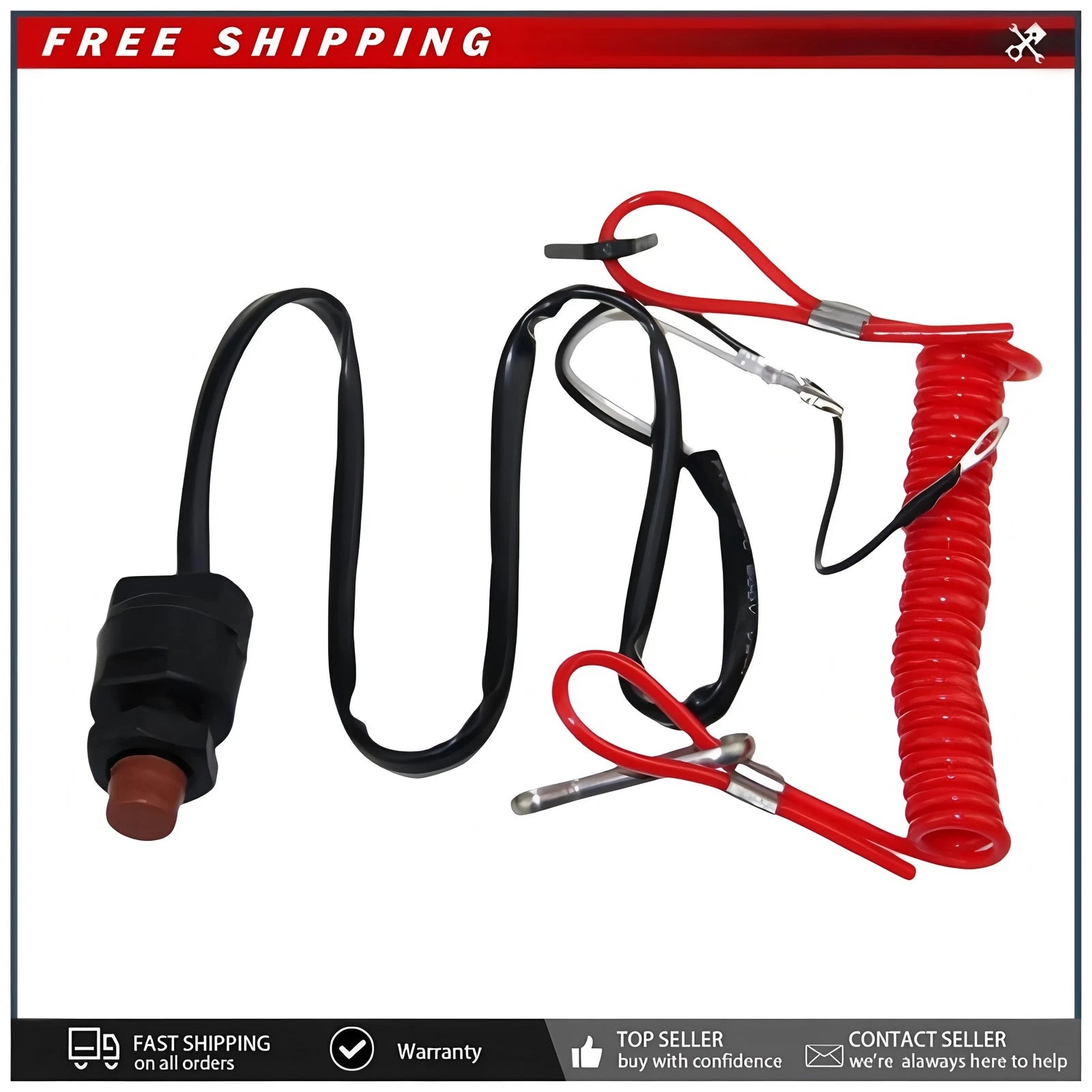6e9-82575-02-0<wbr/>0 Engine Stop Switch Assy For Yamaha Outboard