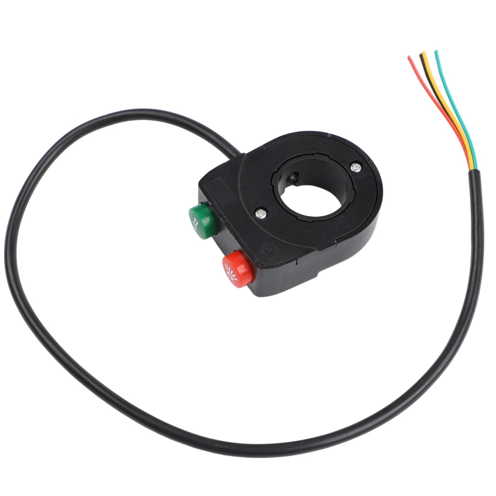 Black Handlebar Switch For Motorcycles Scooters Quads And Atvs New