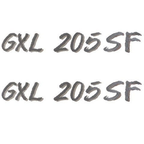 Glastron Brand Emblem Decals Sticker Pair by Glastron
