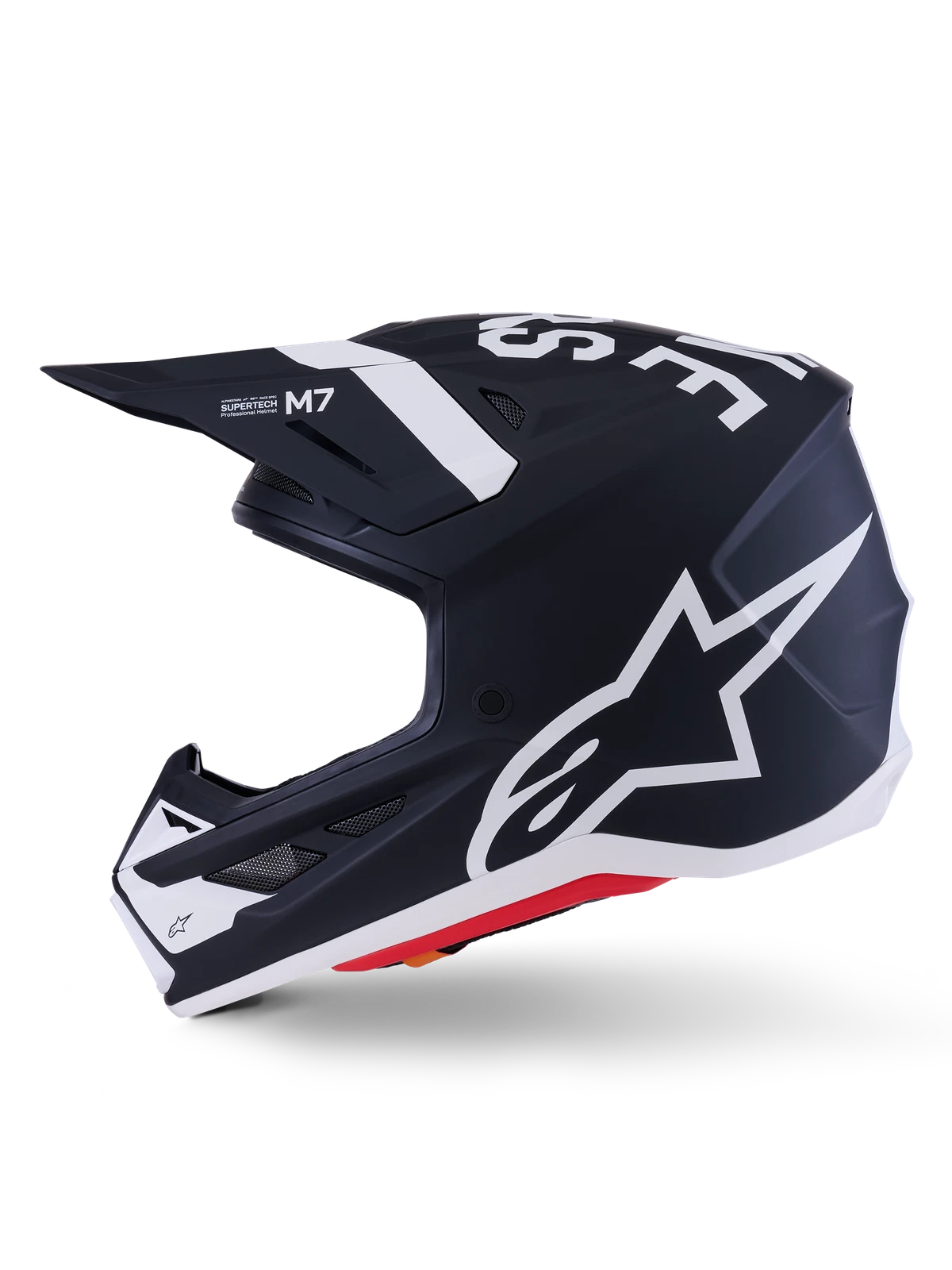 Alpinestars Sm7 Dasher Helmet Off-road Motorcycle Helmet Black/white